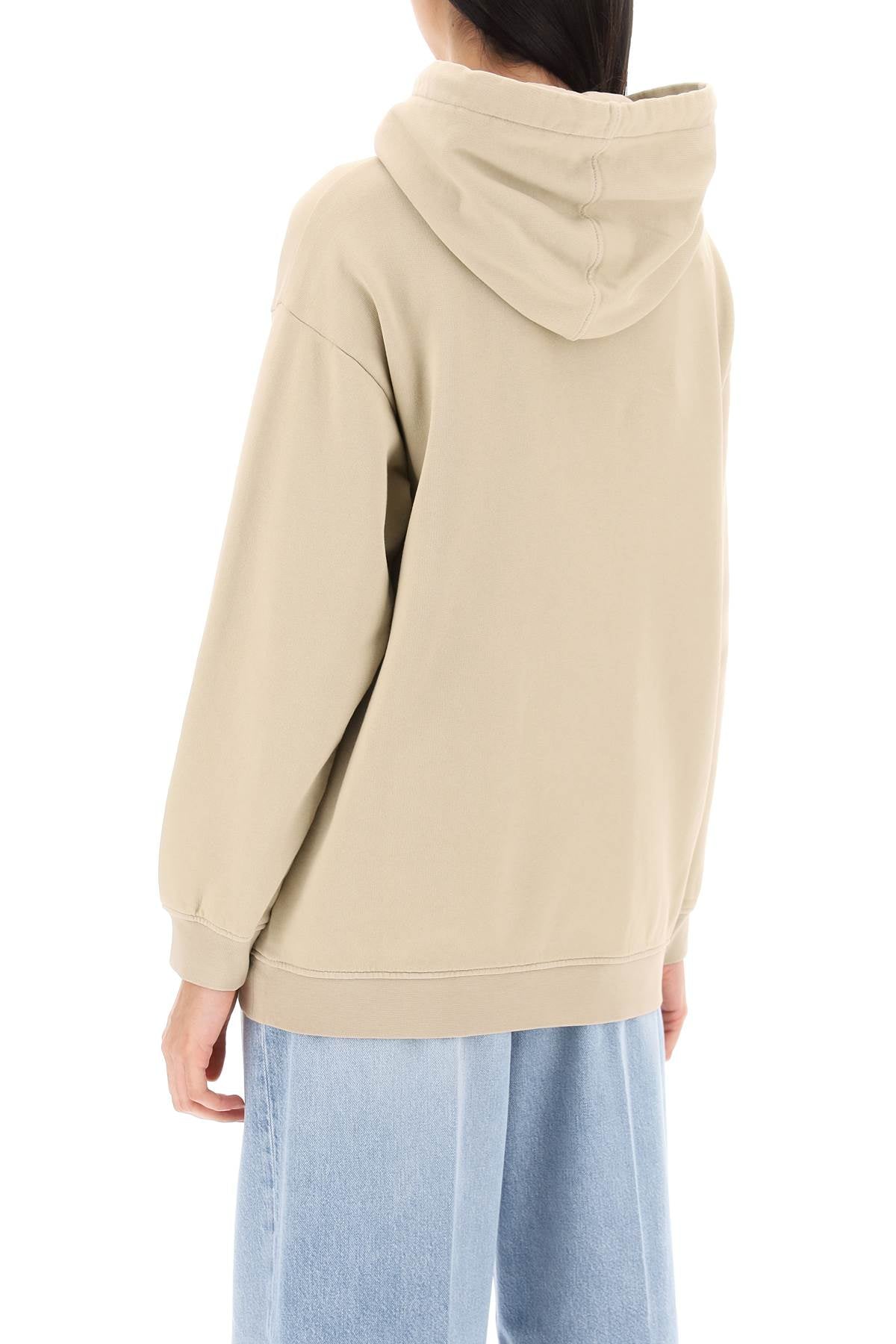 Pinko skype hoodie with logo embroidery-Pinko-M-Urbanheer