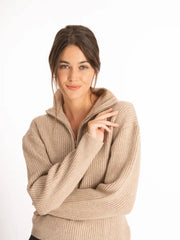 Hunter Sweater - Natural-Bel Cashmere-Small-Urbanheer