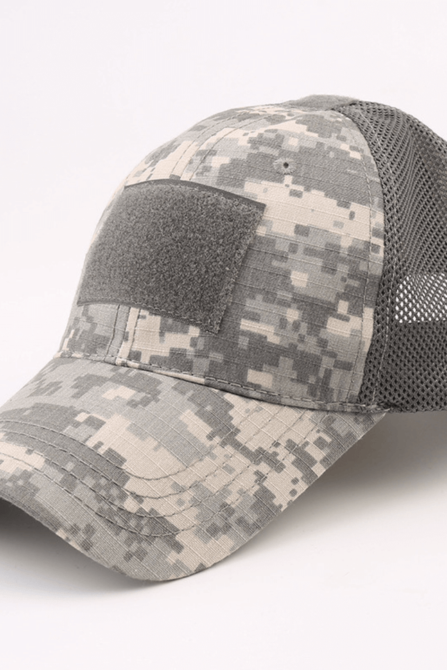 Military-Style Tactical Patch Hat with Adjustable Strap-JupiterGear-ACU-Urbanheer