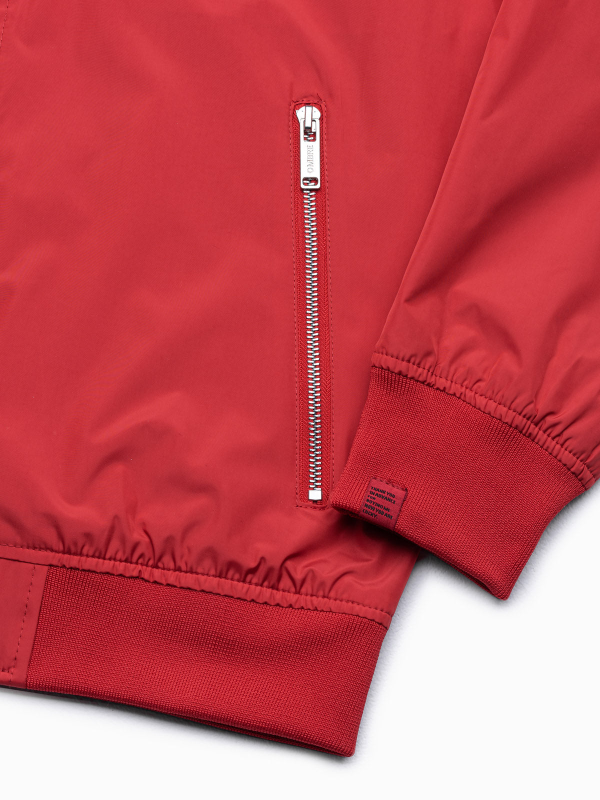 Men's transition bomber jacket Higgs red-UHXE-M-Urbanheer