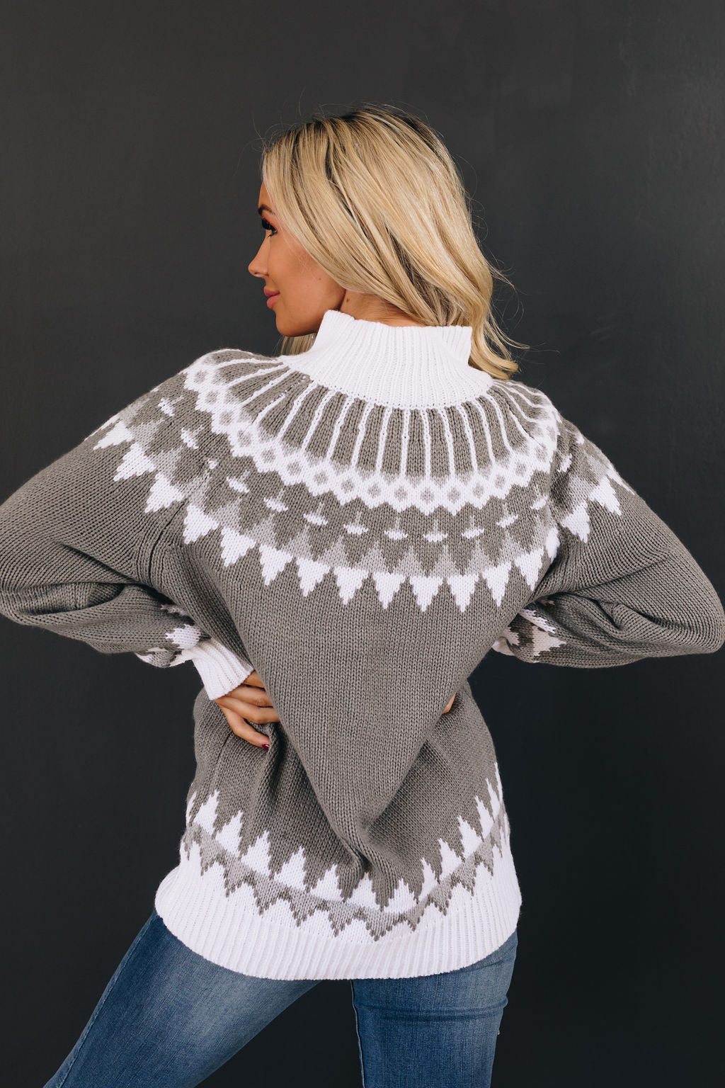 Laureen High Neck Knit Sweater-UHXSW-APRICOT-SMALL-Urbanheer