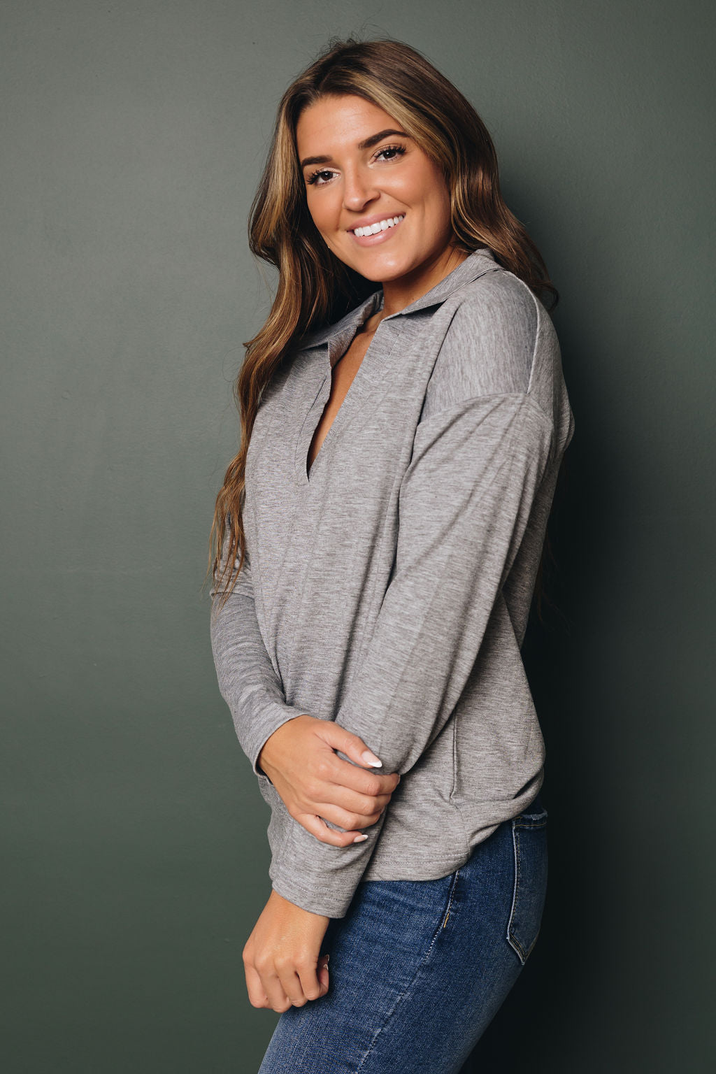 Marcene Long Sleeve Top-UHXSW-WHITE-SMALL-Urbanheer