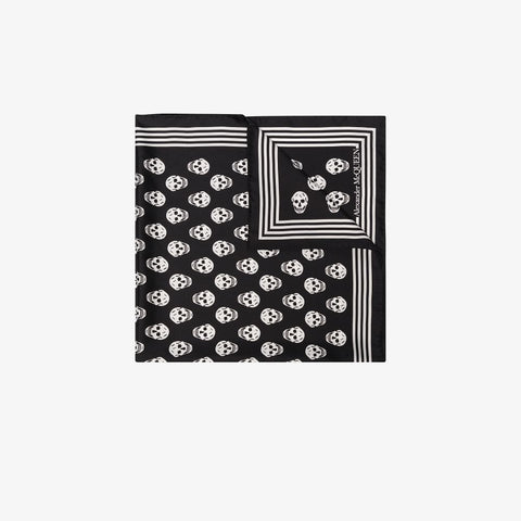 Alexander Mcqueen Scarfs Black-Alexander McQueen-UNI-Urbanheer