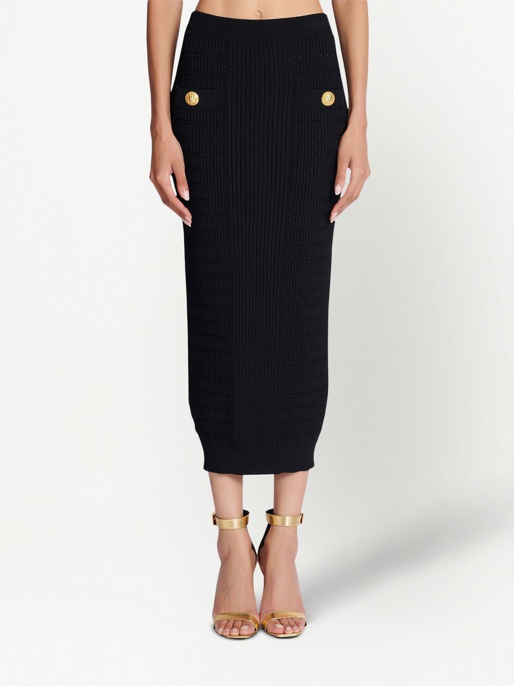 Balmain Skirts Black-Balmain-42-Urbanheer