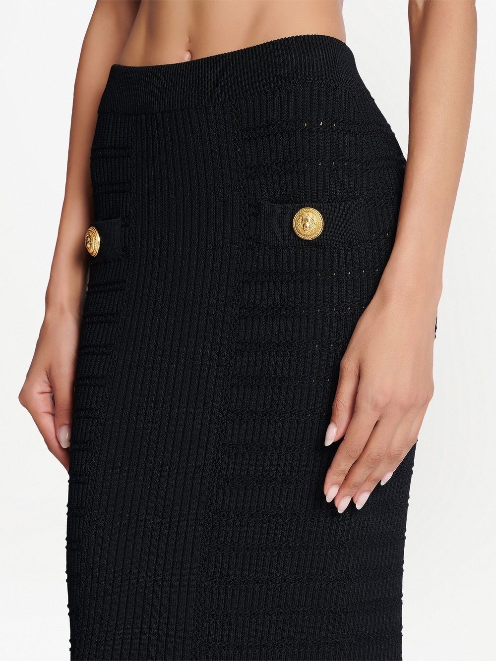 Balmain Skirts Black-Balmain-42-Urbanheer