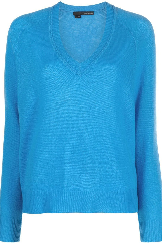 360 CASHMERE PRE Sweaters Blue-360 Cashmere PRE-Urbanheer
