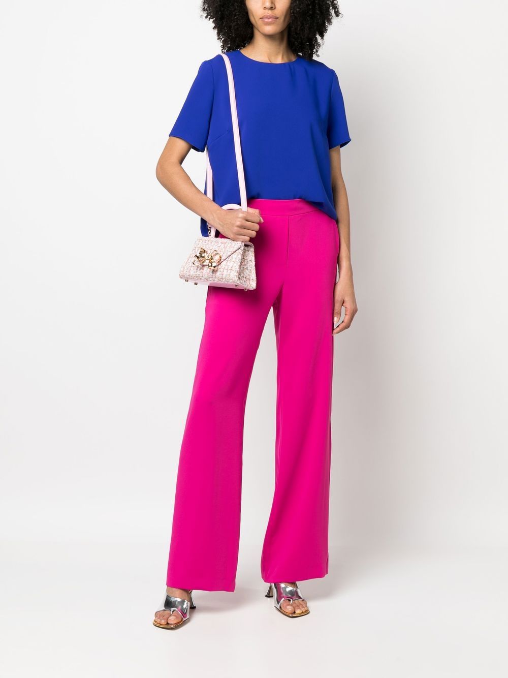 Parosh T-Shirts And Polos Blue-Parosh-XS-Urbanheer