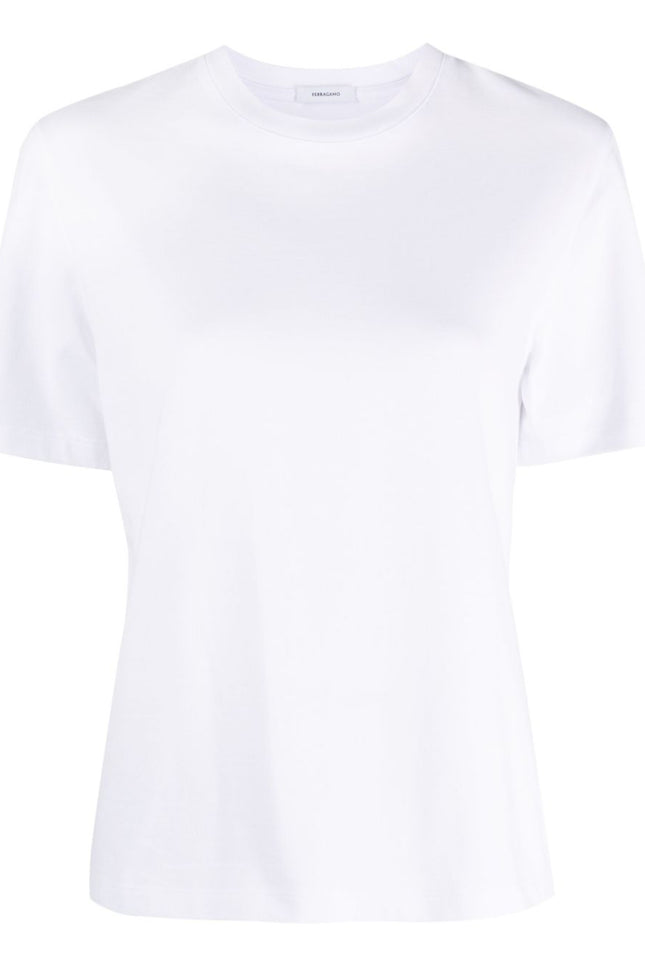 Ferragamo T-shirts and Polos White-Ferragamo-M-Urbanheer