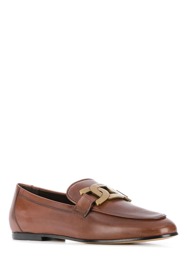 Tod'S Flat Shoes Brown-Tod'S-Urbanheer