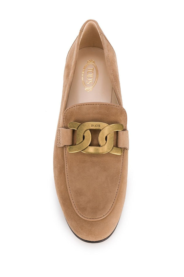 Tod'S Flat Shoes Beige-Tod'S-Urbanheer