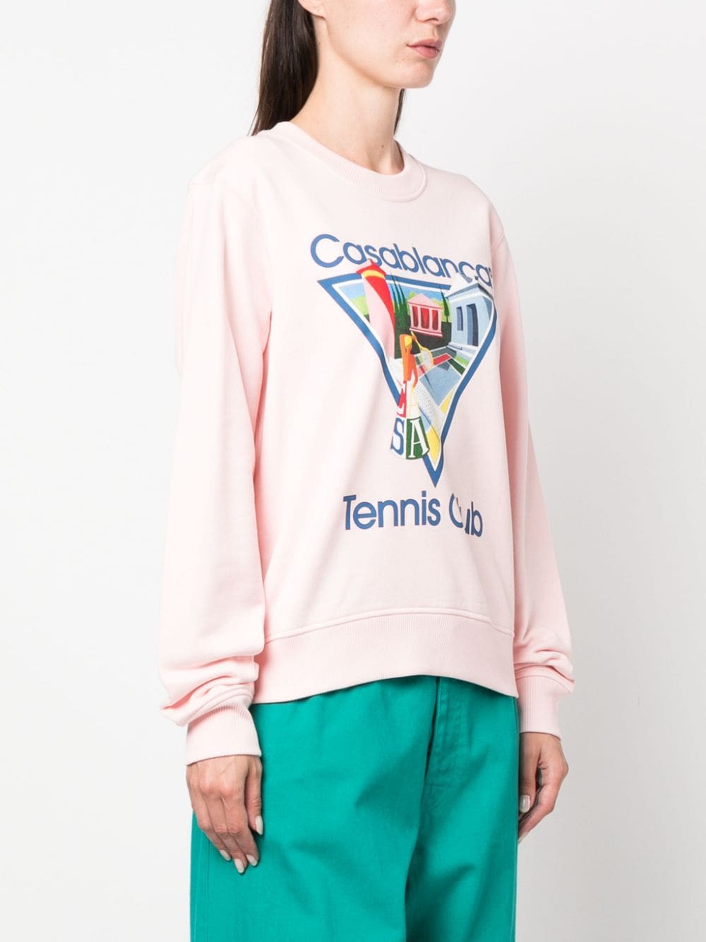 Casablanca Sweaters Pink-Casablanca-S-Urbanheer