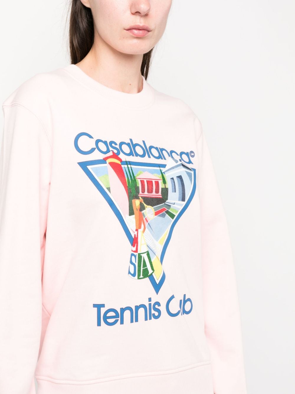 Casablanca Sweaters Pink-Casablanca-S-Urbanheer