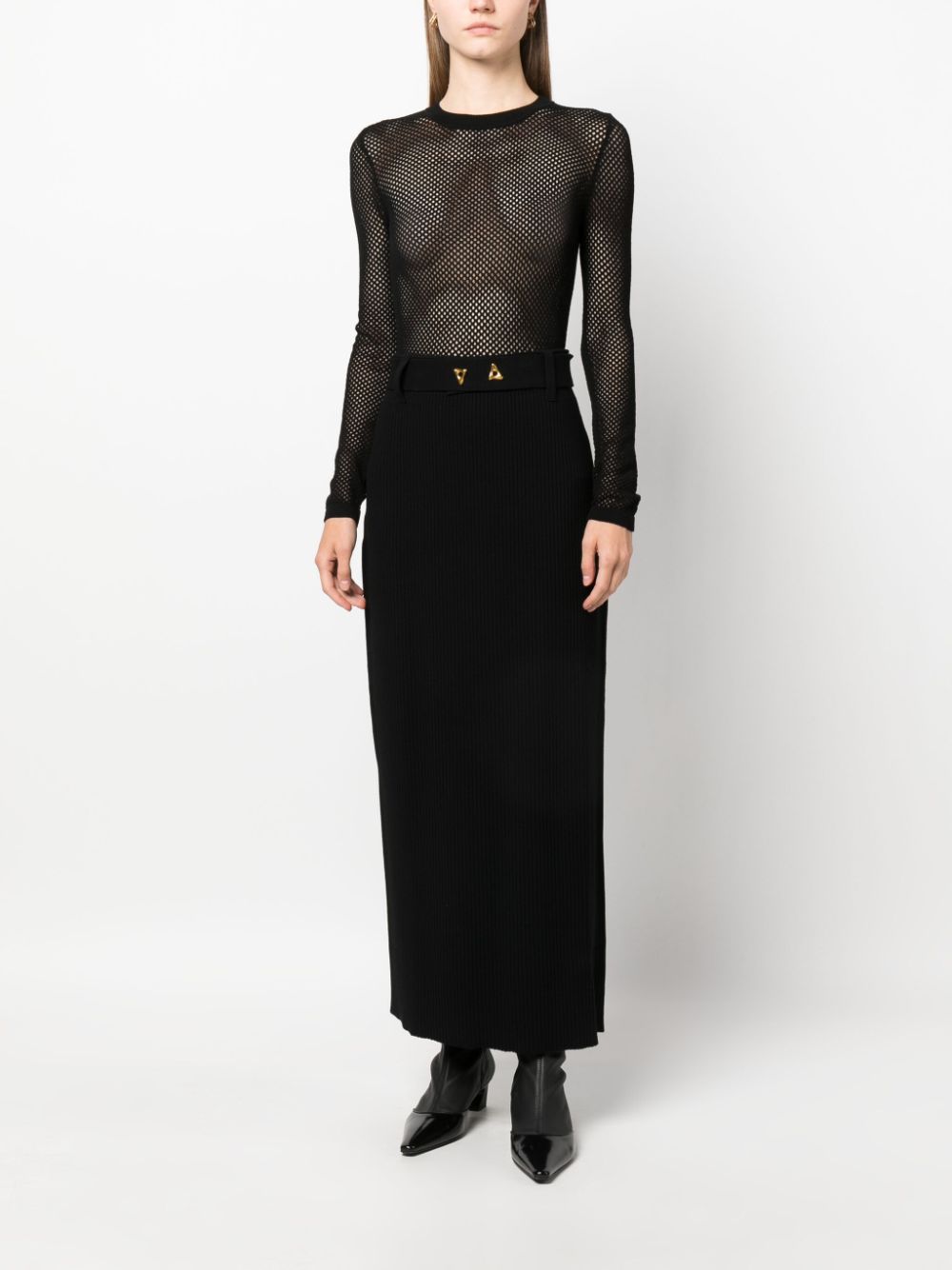 Parosh Top Black-Parosh-L-Urbanheer