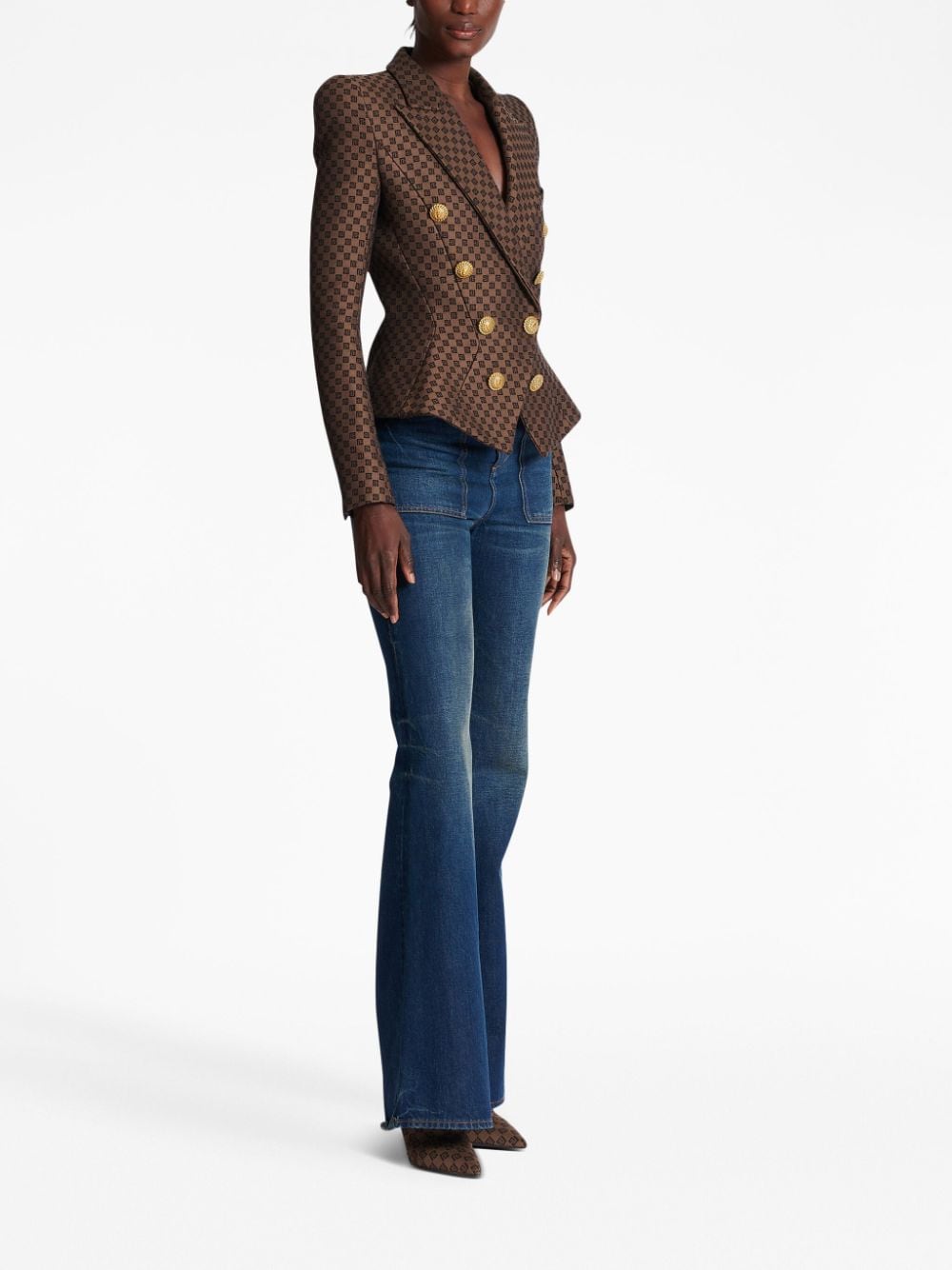 Balmain Jackets Brown-Balmain-38-Urbanheer