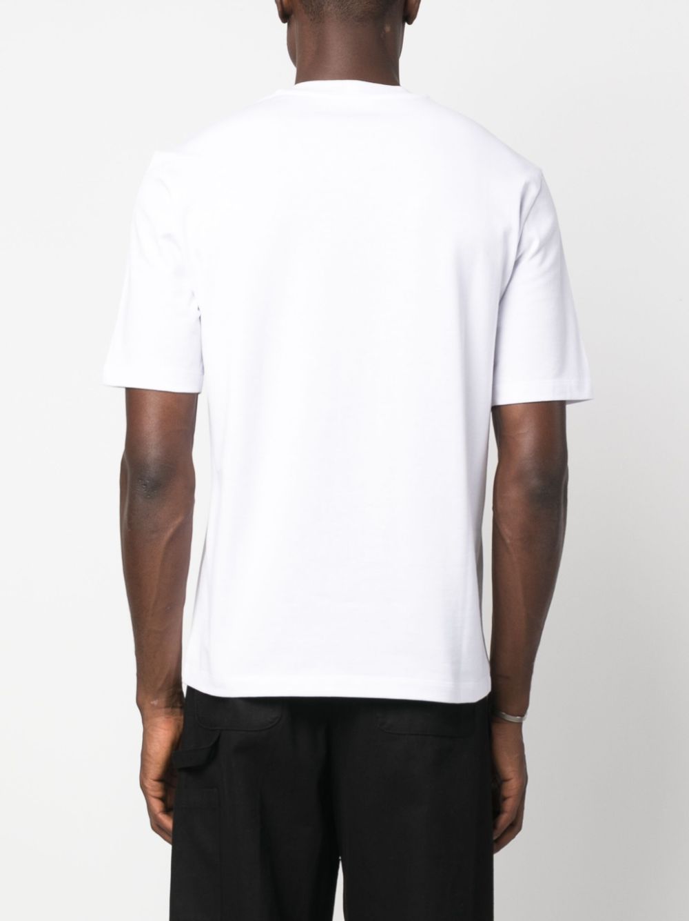 Ferragamo T-shirts and Polos White-Ferragamo-L-Urbanheer