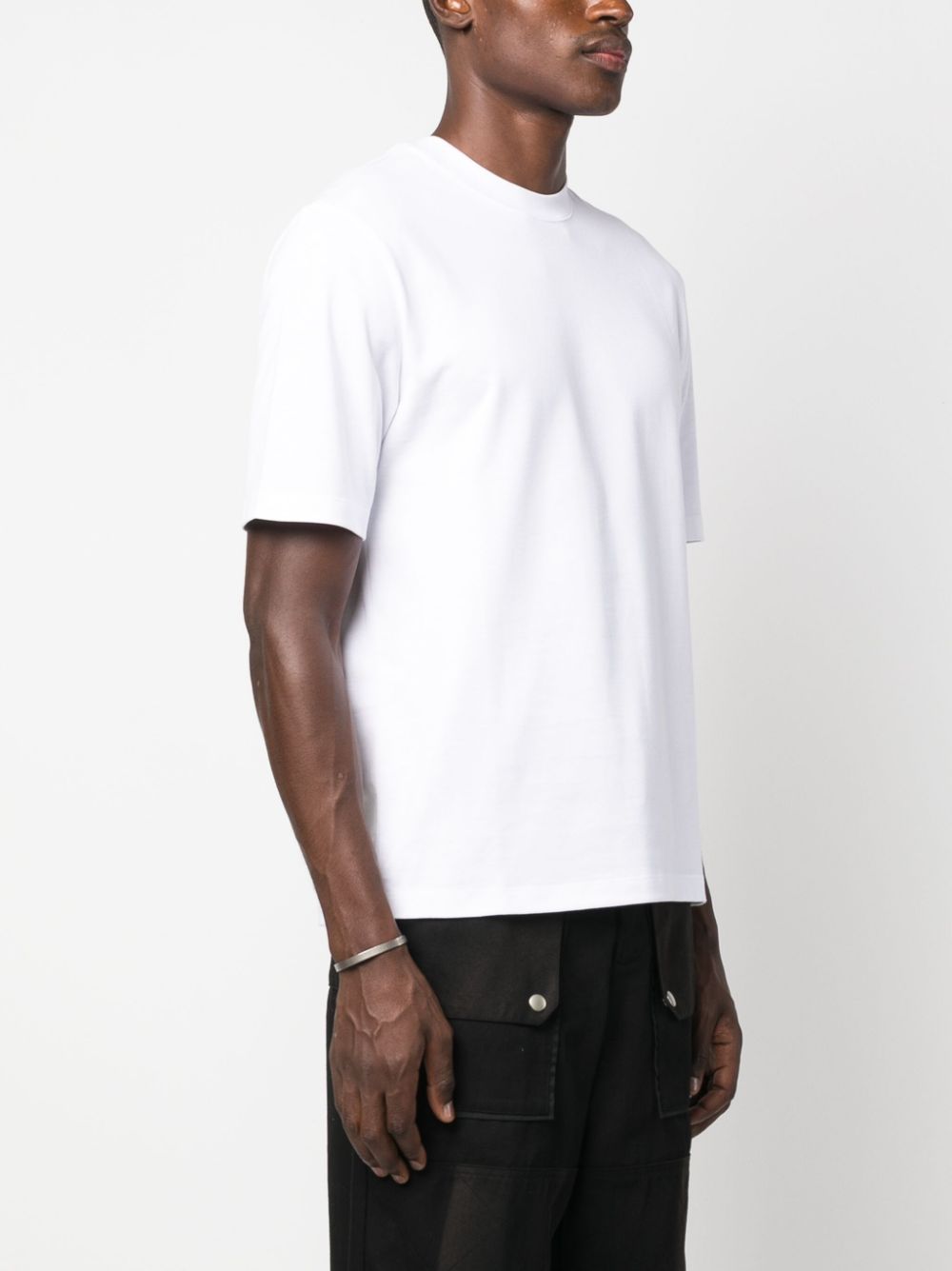 Ferragamo T-shirts and Polos White-Ferragamo-L-Urbanheer