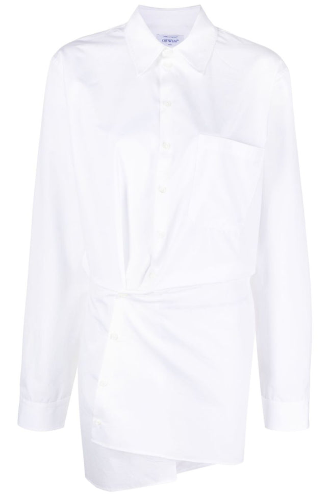 Off White Dresses White-Off White-Urbanheer