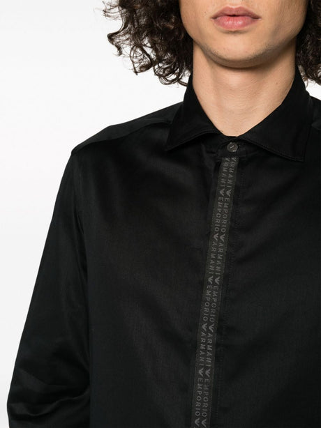 Emporio Armani Shirts Black