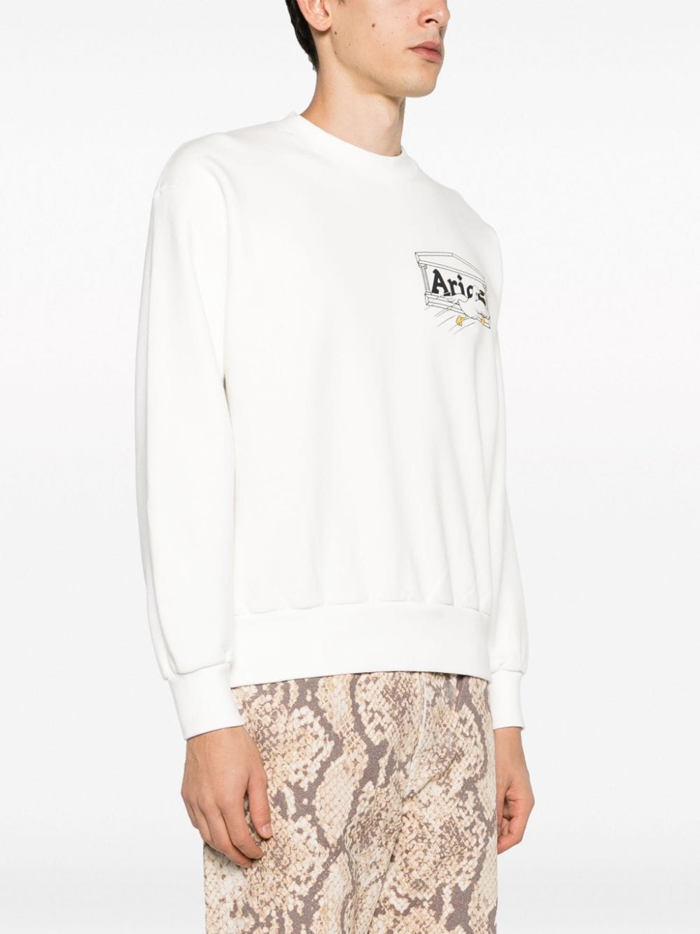 Aries Sweaters White-Aries-XL-Urbanheer