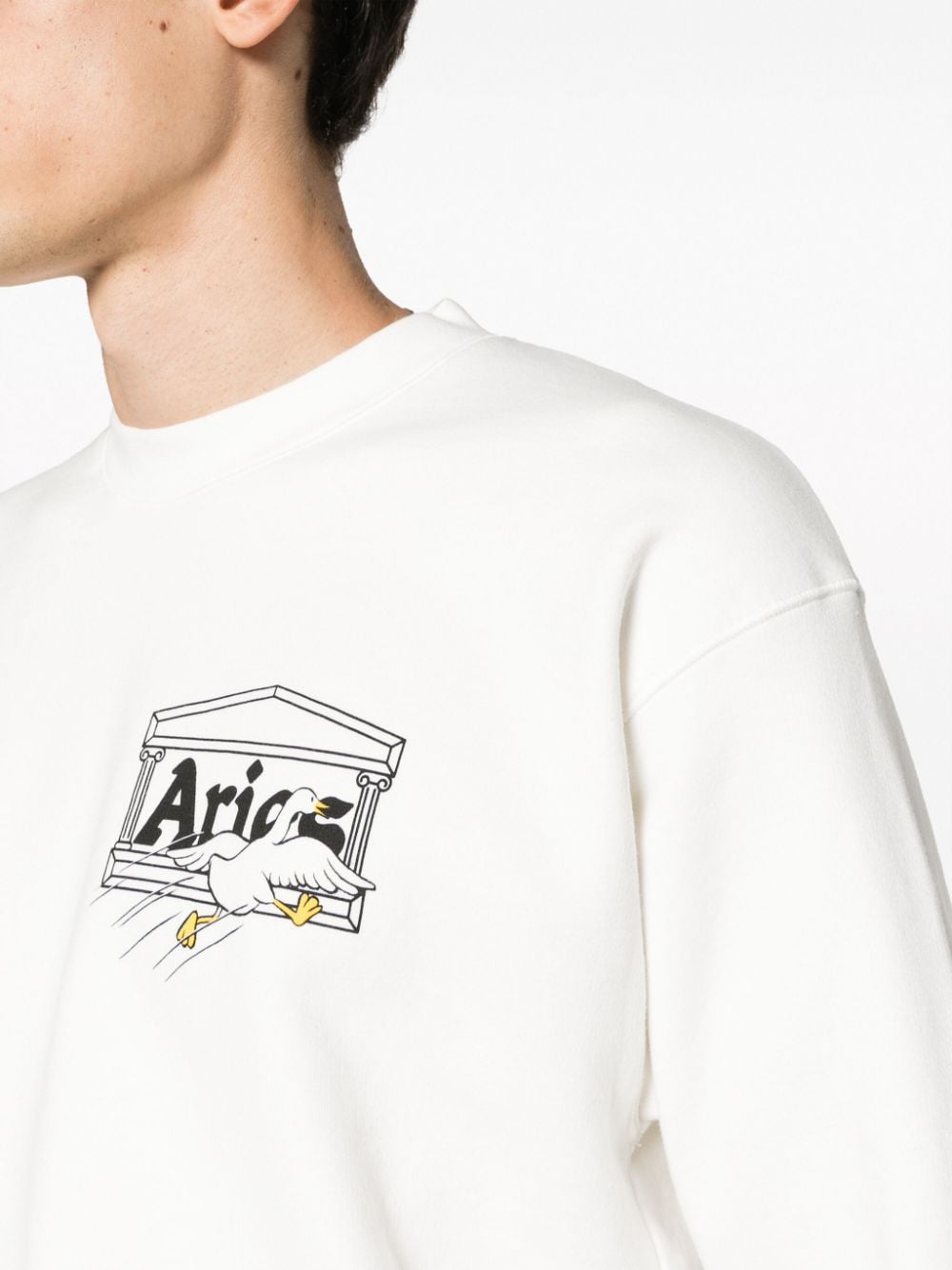 Aries Sweaters White-Aries-XL-Urbanheer