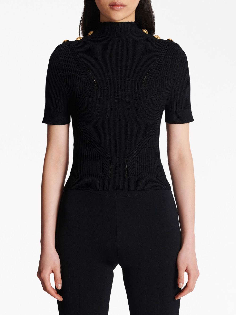 Balmain Top Black-Balmain-36-Urbanheer