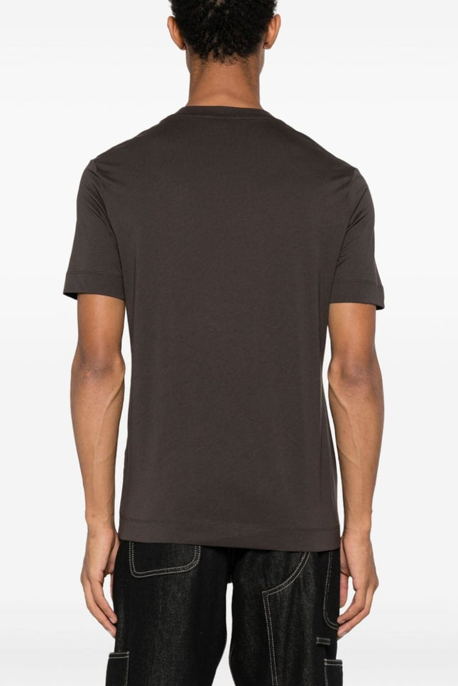Emporio Armani T-Shirts And Polos Brown-Emporio Armani-Urbanheer