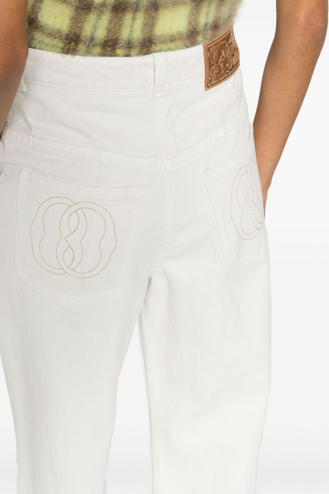 Bally Trousers White-Bally-Urbanheer