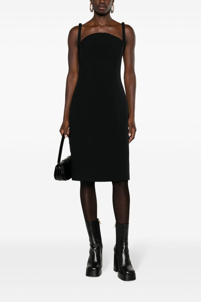 Versace Dresses Black-Versace-Urbanheer