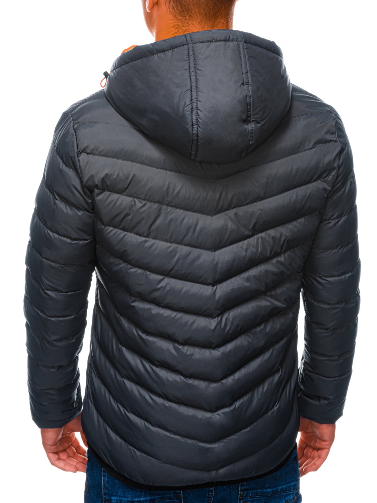 Men'S Quilted Transition Jacket Prophet Dark Grey-UHXE-S-Urbanheer