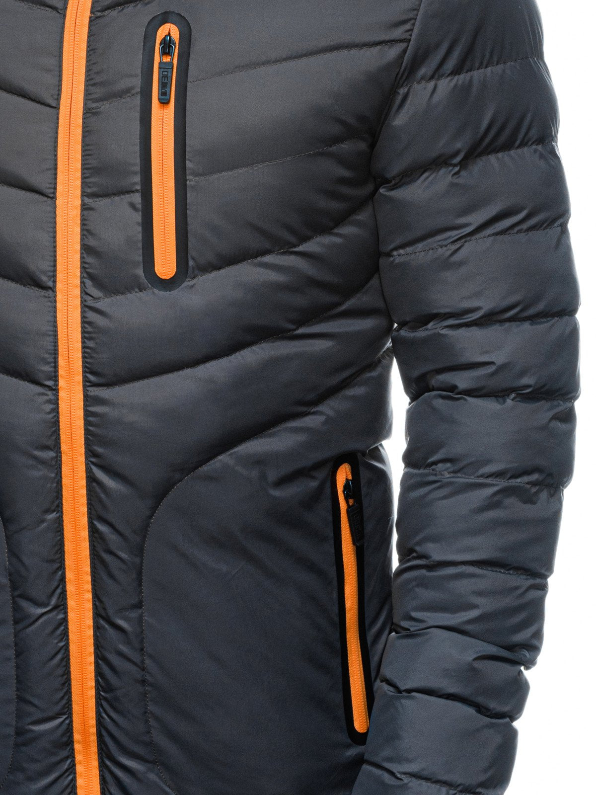 Men'S Quilted Transition Jacket Prophet Dark Grey-UHXE-S-Urbanheer