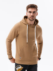 Men'S Hooded Sweatshirt Olaf Brown-UHXE-S-Urbanheer