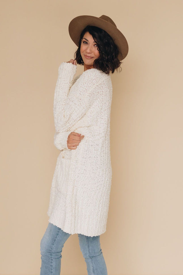 Homegrown Pebble Textured Cardigan-Stay Warm in Style-Urbanheer