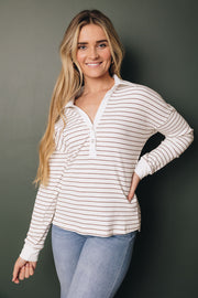 Malia Knit Polo Top-UHXSW-WHITE-SMALL-Urbanheer