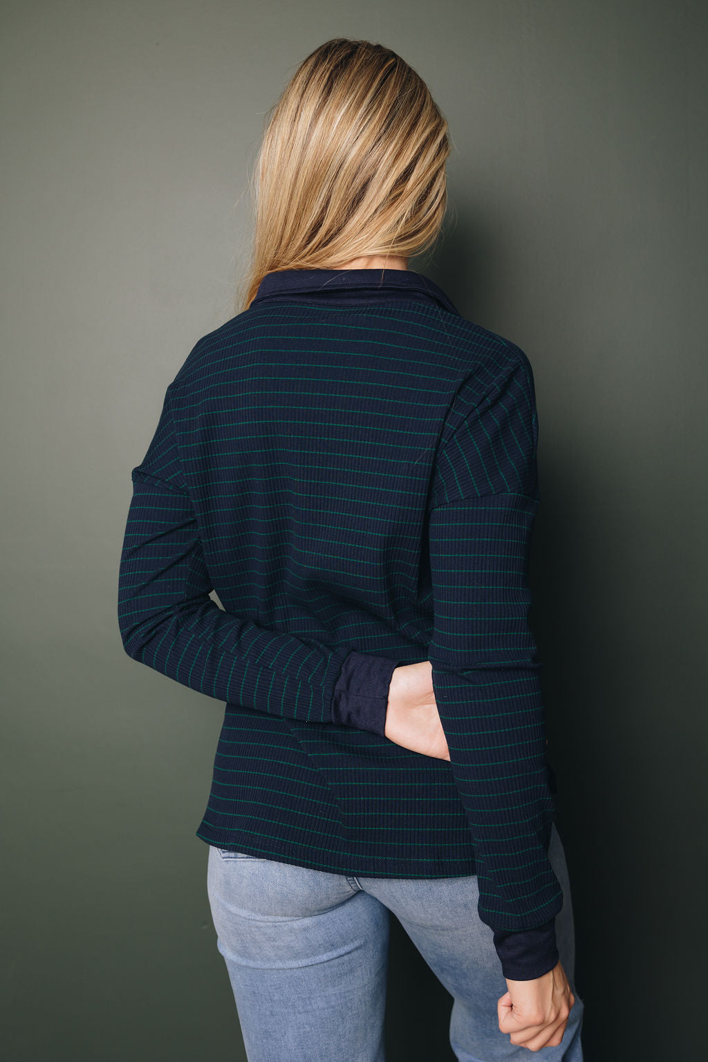 Malia Knit Polo Top-UHXSW-WHITE-SMALL-Urbanheer