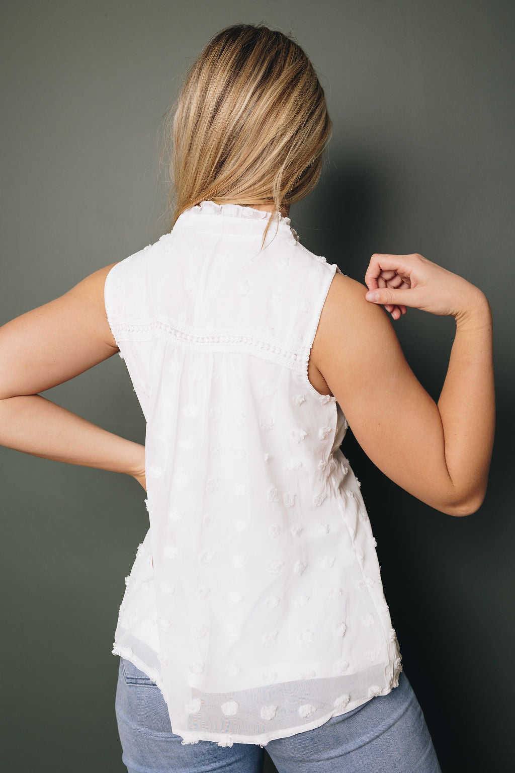 Annika Babydoll Top-UHXSW-WHITE-SMALL-Urbanheer