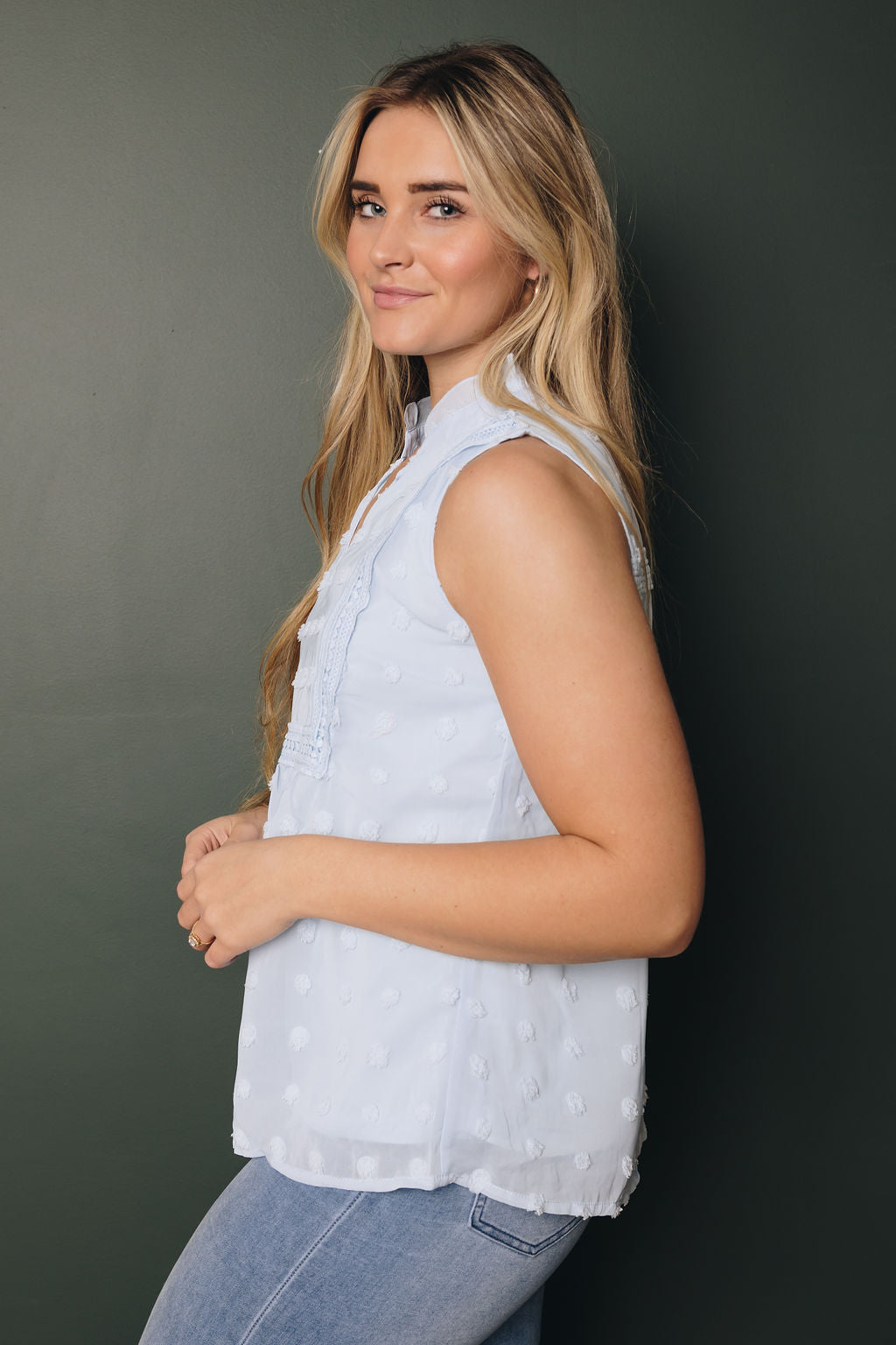 Annika Babydoll Top-UHXSW-WHITE-SMALL-Urbanheer