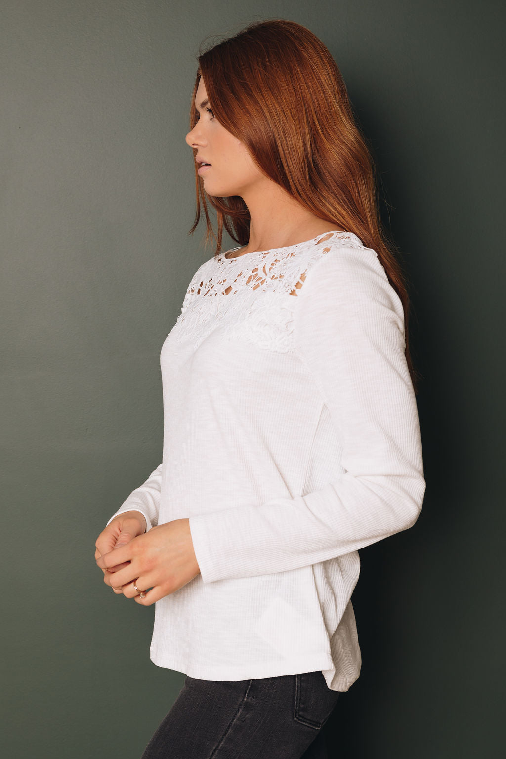 Vargas Lace Blouse-UHXSW-XL-Urbanheer