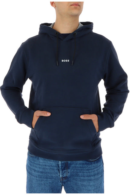 Hugo Boss Men Sweatshirts-Clothing - Men-Hugo Boss-blue-S-Urbanheer