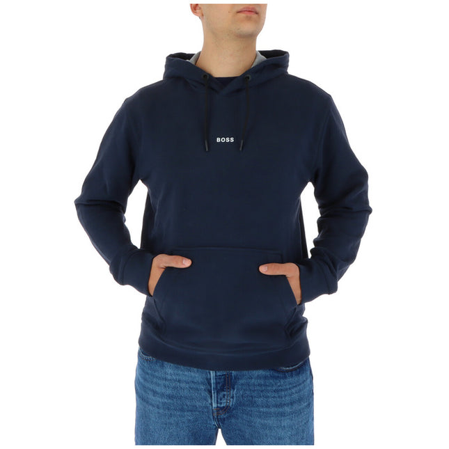 Hugo Boss Men Sweatshirts-Clothing - Men-Hugo Boss-blue-S-Urbanheer