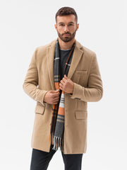 Men'S Coat Niko Brown-UHXE-S-Urbanheer