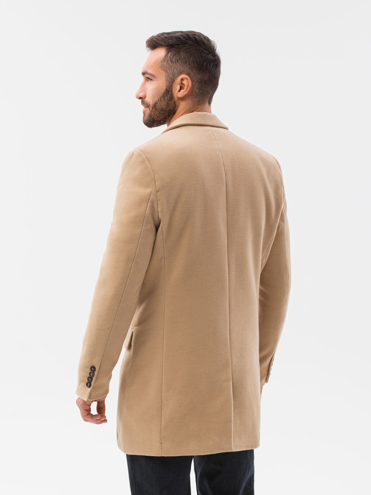 Men'S Coat Niko Brown-UHXE-S-Urbanheer