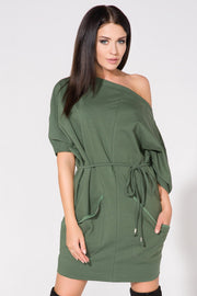 Women All-Day Comfort: Women Dress-Tessita-green-S/M/L-Urbanheer