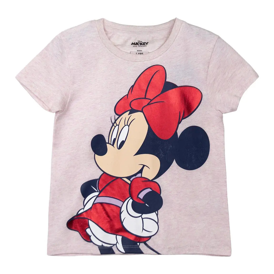 Minnie Knit Single Jersey Short T-Shirt.-Mastoys-2 years-Urbanheer