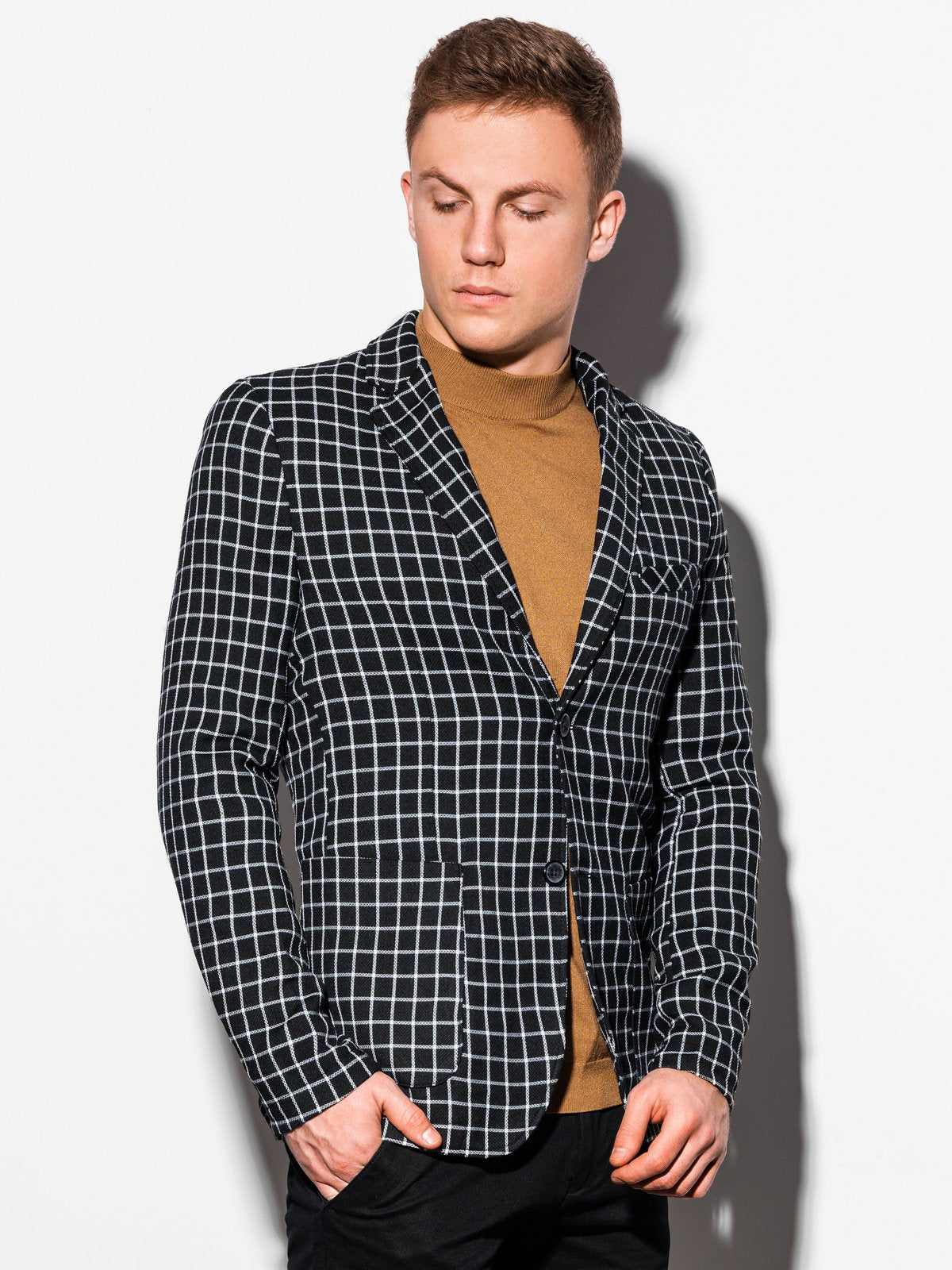 Men'S Jacket Mata Black-UHXE-L-Urbanheer