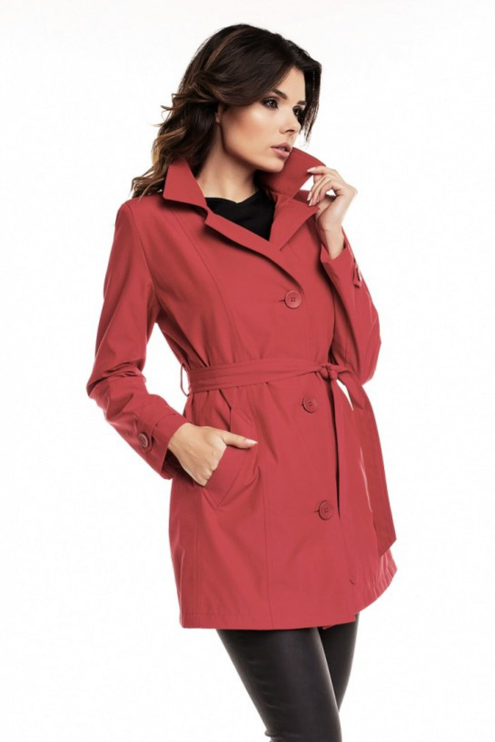New Season Warm & Stylish Coat outfit-Clothing - Women-Cabba-red-54-Urbanheer