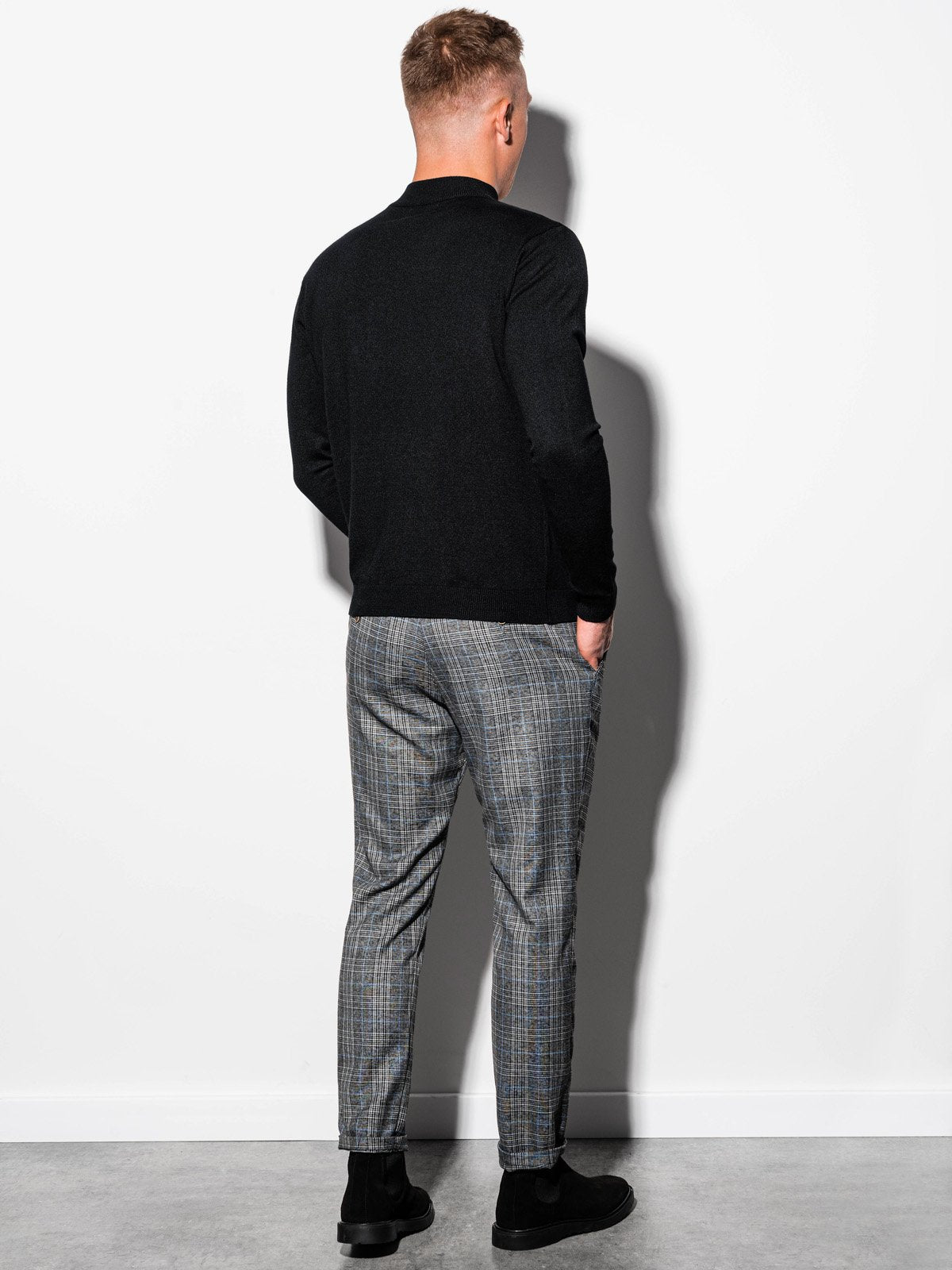 Men'S Sweater Luca Black-UHXE-XXL-Urbanheer