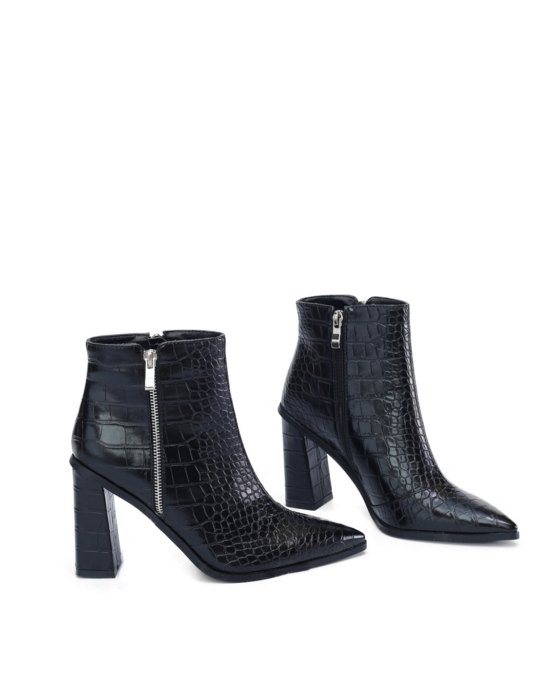 Stephanie Ankle Boot-LulaMax Shoes-5-Mocha Croc-Urbanheer