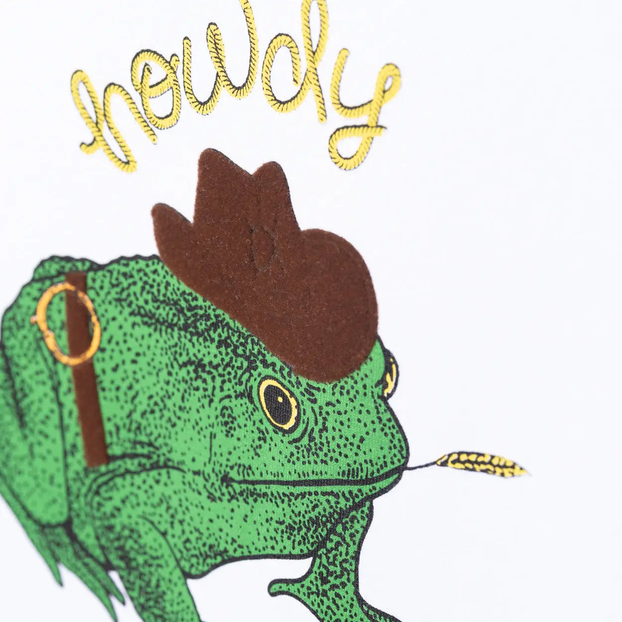 Howdy Graphic T-Shirt - White-Clothing - Men-Eight X-S-Urbanheer