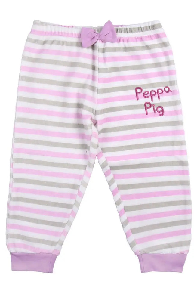 Peppa Pig Velour Cotton Long Pyjamas.-Mastoys-Urbanheer