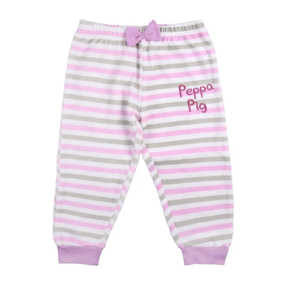 Peppa Pig Velour Cotton Long Pyjamas.-Mastoys-2 years-Urbanheer